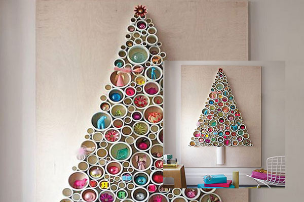Árboles en la decoración navideña
