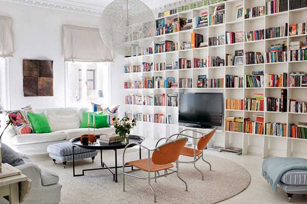 Librería en casa